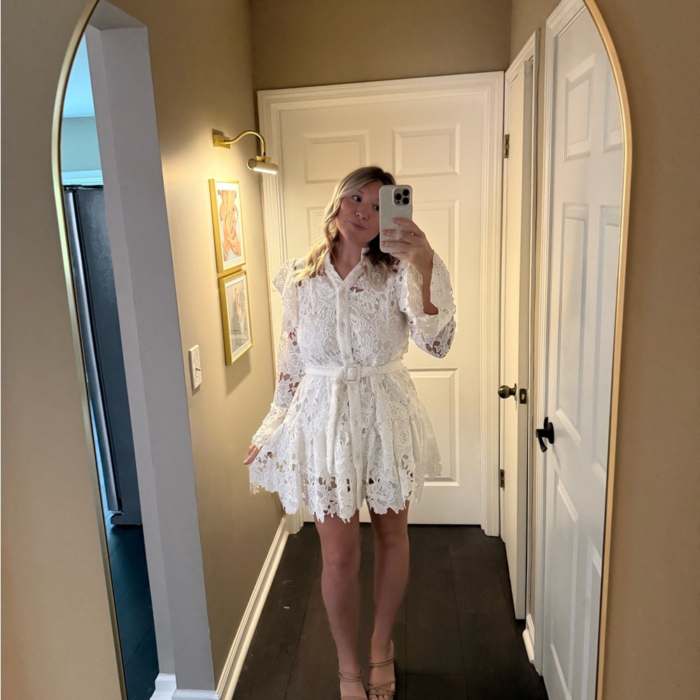 Layla Lace Mini Dress FancyD